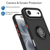Transparent Hybrid Case with Ring Grip for iPhone Air