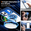 Tough Shield Crystal Case with MagSafe Ring Holder for iPhone 17 Pro Max - Blue