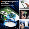 Tough Shield Crystal Case with MagSafe Ring Holder for iPhone 17 Pro Max - Green