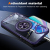 Tough Shield Crystal Case with MagSafe Ring Holder for iPhone 17 - Purple
