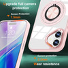 Tough Shield Crystal Case with MagSafe Ring Holder for iPhone 17 - Pink