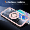 Tough Shield Crystal Case with MagSafe Ring Holder for iPhone 17 - Pink