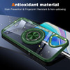 Tough Shield Crystal Case with MagSafe Ring Holder for iPhone 17 - Green