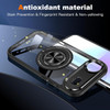 Tough Shield Crystal Case with MagSafe Ring Holder for iPhone Air - Black