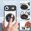 Tough Shield Crystal Case with MagSafe Ring Holder for iPhone Air - Black