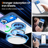 Tough Shield Crystal Case with MagSafe Ring Holder for iPhone Air - Blue