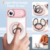 Tough Shield Crystal Case with MagSafe Ring Holder for iPhone Air - Pink