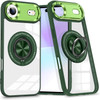 Tough Shield Crystal Case with MagSafe Ring Holder for iPhone Air - Green