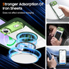 Tough Shield Crystal Case with MagSafe Ring Holder for iPhone Air - Green