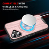 Dual Layer MagSafe Case with Rotating Stand for iPhone 17 - Pink