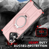 Dual Layer MagSafe Case with Rotating Stand for iPhone 17 - Pink