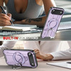 Dual Layer MagSafe Case with Rotating Stand for iPhone Air - Purple