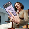 Dual Layer MagSafe Case with Rotating Stand for iPhone Air - Purple