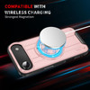 Dual Layer MagSafe Case with Rotating Stand for iPhone Air - Pink