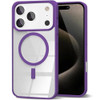 Acrylic Transparent Case with MagSafe for iPhone 17 Pro Max - Purple