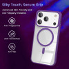 Acrylic Transparent Case with MagSafe for iPhone 17 Pro Max - Purple
