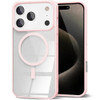 Acrylic Transparent Case with MagSafe for iPhone 17 Pro Max - Pink