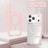 Acrylic Transparent Case with MagSafe for iPhone 17 Pro Max - Pink