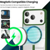 Acrylic Transparent Case with MagSafe for iPhone 17 Pro Max - Green