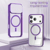 Acrylic Transparent Case with MagSafe for iPhone 17 Pro - Purple