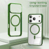 Acrylic Transparent Case with MagSafe for iPhone 17 Pro - Green
