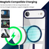 Acrylic Transparent Case with MagSafe for iPhone Air - Blue