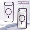 Acrylic Transparent Case with MagSafe for iPhone Air - Purple