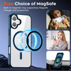 Acrylic Transparent Case with MagSafe for iPhone 17 - Blue
