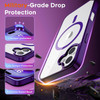 Acrylic Transparent Case with MagSafe for iPhone 17 - Purple