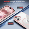 Acrylic Transparent Case with MagSafe for iPhone 17 - Pink