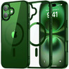 Acrylic Transparent Case with MagSafe for iPhone 17 - Green