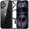 Acrylic Transparent Case with MagSafe for iPhone 16 - Black