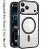 Perfect Crystal Clear MagSafe Case for iPhone 17 Pro Max - Black