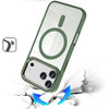 Perfect Crystal Clear MagSafe Case for iPhone 17 Pro - Green
