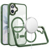 Perfect Crystal Clear MagSafe Case for iPhone 17 - Green