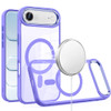 Perfect Crystal Clear MagSafe Case for iPhone Air - Purple