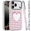 Mood Series MagSafe Hybrid Case for iPhone 17 Pro Max - Mirror With Hearts
