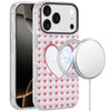 Mood Series MagSafe Hybrid Case for iPhone 17 Pro Max - Mirror With Hearts