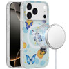 Mood Series MagSafe Hybrid Case for iPhone 17 Pro Max - Mystic Butterflies