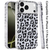 Mood Series MagSafe Hybrid Case for iPhone 17 Pro Max - Silver Leopard