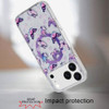 Mood Series MagSafe Hybrid Case for iPhone 17 Pro Max - Purple Butterflies