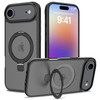 Shade Series MagSafe Hybrid Case with Ring Stand for iPhone Air - Black
