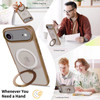 Shade Series MagSafe Hybrid Case with Ring Stand for iPhone Air - Brown