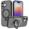 Shade Series MagSafe Hybrid Case with Ring Stand for iPhone 17 - Black