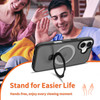 Shade Series MagSafe Hybrid Case with Ring Stand for iPhone 17 - Black