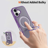 Shade Series MagSafe Hybrid Case with Ring Stand for iPhone 17 - Purple