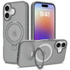Shade Series MagSafe Hybrid Case with Ring Stand for iPhone 17 - Grey