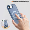 Shade Series MagSafe Hybrid Case with Ring Stand for iPhone 16e - Blue