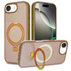 Shade Series MagSafe Hybrid Case with Ring Stand for iPhone 16e - Brown