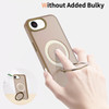 Shade Series MagSafe Hybrid Case with Ring Stand for iPhone 16e - Brown